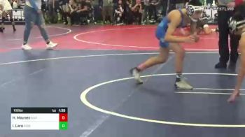 102 lbs Round Of 16 - Hassin Maynes, Colorado Outlaws vs Isaiah Lara, Rebel WC