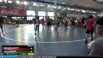 65 lbs Round 6 (8 Team) - Benjamin Burfitt, Well Trained vs Jha`kai Roller, Alabama Elite Gold