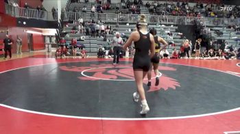 125 lbs Semifinal - Nesa Selmani, Bettendorf vs Caroline Pohlman, Linn-Mar