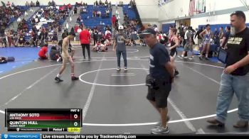 106 lbs Semifinal - Anthony Soto, Los Osos vs Quinton Hull, Clovis West