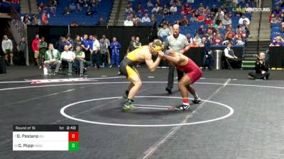 184 lbs Round of 16 - Dane Pestano, Iowa State vs Charley Popp, North Dakota State