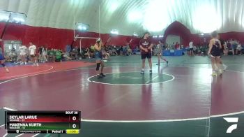 118-122 lbs Round 3 - Makenna Kurth, Waukon vs Skylar LaRue, WCAABE