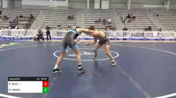 160 lbs Consolation - Oren Bost, NC vs Nikko Walsh, NY