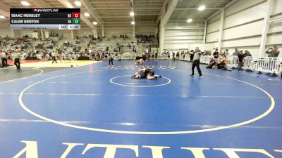 138 lbs Round Of 64 - Isaac Hensley, NC vs Caleb Benton, GA