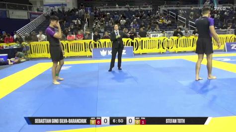 Stefan Toth vs Sebastian Gino Silva-Baranchuk 2025 Pan IBJJF Jiu-Jitsu No-Gi Championship