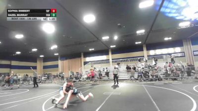 136 lbs Round Of 16 - Sophia Rimbert, Top Rank Hammers vs Hazel Murray, Fighting Squirrels WC