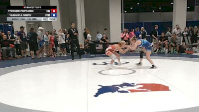 105 lbs Cons. Rd Of 16 - Vivienne Popadiuc, 505 Wrestling Club vs Makayla Smith, Primus Wrestling