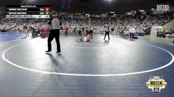B3A-165 lbs Champ. Round 1 - Jimmie Wildcat, Pawhuska vs Bryar Dryden, Chandler