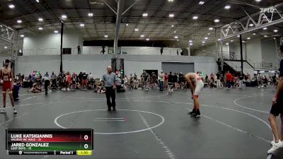 144 lbs Placement (4 Team) - Luke Katsigiannis, Validus WC Gold vs Jared Gonzalez, Lost Boys