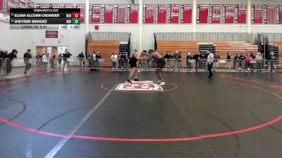 285 lbs Consi Of 8 #1 - Elijah Alcorn-Crowder, Boston College vs Jheyder Mendez, Haverhill