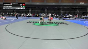 165 lbs Consi Of 16 #1 - Aiden Dancer, Upper Lake vs Ian Zawadzki, Eagle