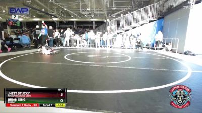 58 lbs Round 2 - Brian King, Bobcat vs Jhett Stucky, Maize Wrestling Club