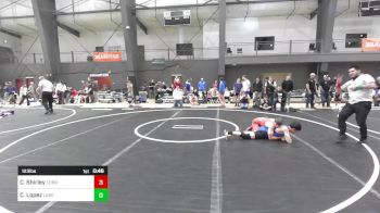 123 lbs Round Of 16 - Chance Shirley, Cobra All Stars vs CJ Lopez, Lake Stevens WC