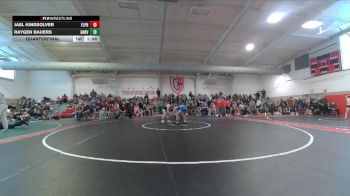 125 lbs Quarterfinal - Raygen Bauers, Green River vs Jael Kingsolver, Fort Lupton