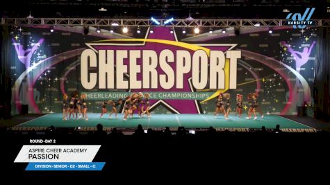 Aspire Cheer Academy - Passion [2025 L4 Senior - D2 - Small - C Day 2] 2025 CHEERSPORT National All Star Cheerleading Championship