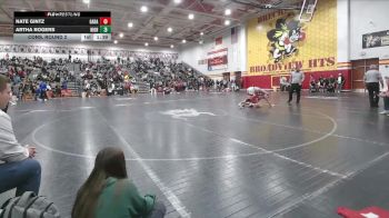 157 lbs Cons. Round 2 - Artha Rogers, Highland vs Nate Gintz, Garaway