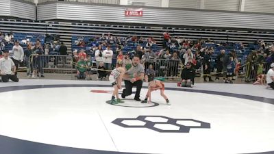 40 lbs Quarters - Sawyer O'Dell, Contenders Wrestling Academy vs John Harmon, Ground Zero Wrestling