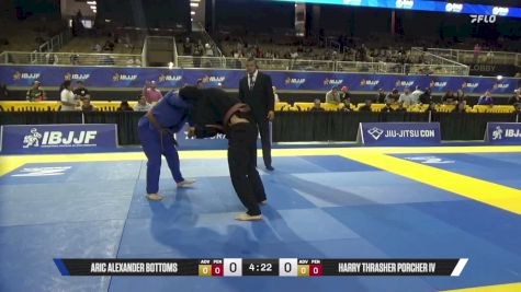 Harry Thrasher Porcher IV vs Aric Alexander Bottoms 2026 Pan Jiu Jitsu IBJJF Championship