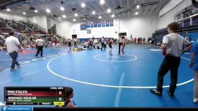 110 lbs Cons. Semi - Finn Stalick, Big Horn Middle School vs Jeremiah Aguilar, Laramie Middle School