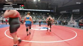 4A-285 lbs Champ. Round 1 - Jamison Bade, Laramie vs Daniel Hoopes, Sheridan