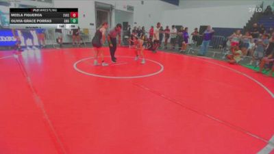 120 lbs Round 1 - Olivia-Grace Porras, Arete Wrestling Academy vs Meela Figueroa, Simi Valley High School