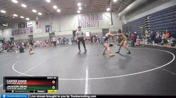 90/95 Round 3 - Carter Evans, Team Bear Wrestling vs Jackson Dean, Team Bear Wrestling