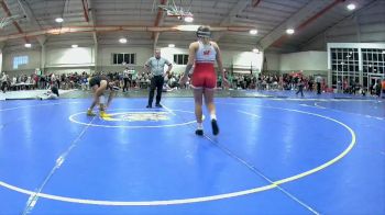 135 lbs Champ. Round 3 - Kelsey King, Lakota West High School vs Isadora Farrow, Westerville-North High School