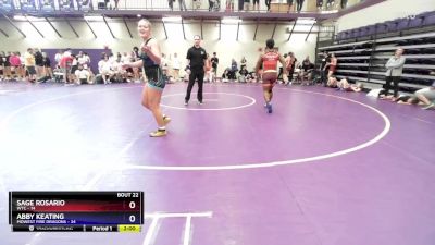 155 lbs Placement - Sage Rosario, WTC vs Abby Keating, MoWest Fire Dragons