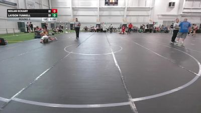 92-96 lbs Round 3 - Layson Tunnell, Eastern Wrestling vs Nolan Eckart, Bad Karma