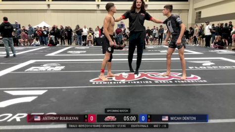 Anthony Bulbulyan vs Micah Denton 2025 ADCC Orlando Open/Youth Trials