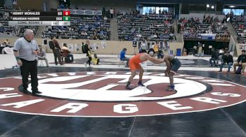 190 lbs Cons. Round 3 - Henry Morales, Dixie Heights vs DeAsian Harris, Christian County