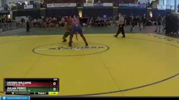 215 lbs Round 2 (3 Team) - Jayden Williams, Fairport Sr HS vs Julian Perez, Brentwood High Sch