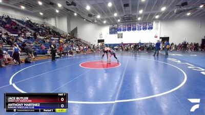 190-215 lbs Round 3 - Jace Butler, Windy City Wrestlers vs Anthony Martinez, Rawlins Wrestling Club