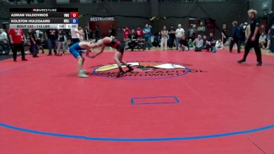 120 lbs Cons. Sub-rd Of 16 - Adrian Valdovinos, Victory Wrestling Club vs Kolston Hulegaard, No Limits