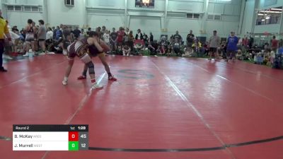 150 lbs Round 2 - Brayden McKay, Ares W.C. (MI) vs Jordan Murrell, West Virginia Wild