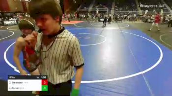 88 lbs Quarterfinal - Jose Gamez, Brighton WC vs Dylan Sorensen, Natrona Colts