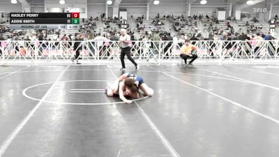 114 lbs Round Of 128 - Hadley Perry, NC vs Addie Smith, VT