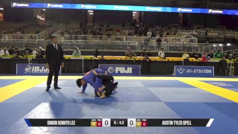 Simon Sunkyo Lee vs Austin Tyler Spell 2025 Pan Jiu Jitsu IBJJF Championship