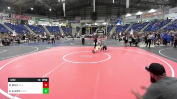 73 lbs Consolation - Brian Baca, NM Bad Boyz vs Cruz Lucero, Duran Elite