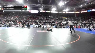 125 lbs Semifinal - Zuri Tavarez, South Fremont vs Caddy Tverdy, Eagle