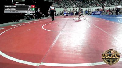 98 lbs Round Of 32 - Rhett Hardy, Shelton Wrestling Academy vs Jaxon Moore, Texas Elite Wrestling