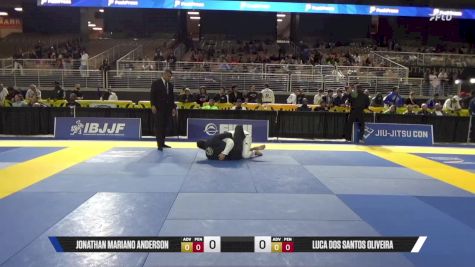 Theodore K Oates III vs Michell Laureano Torres 2025 Pan Jiu Jitsu IBJJF Championship