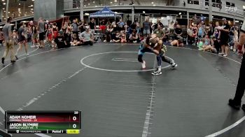 64 lbs Placement (4 Team) - Jason Blymire, Buffalo Valley WC vs Adam Nomeir, Cordoba Trained