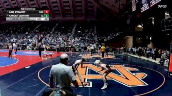 1A-106 lbs Cons. Round 3 - Xander Ledford, Banks County vs Jude Evearitt, Dade County