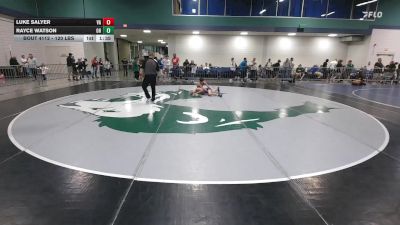 120 lbs Consi Of 128 #2 - Luke Salyer, VA vs Rayce Watson, OH