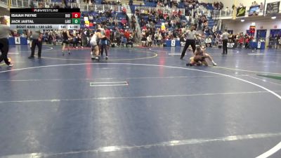 130 lbs Round Of 16 - Isaiah Payne, Bad Karma vs Jack Jastal, Lake Catholic W.C.