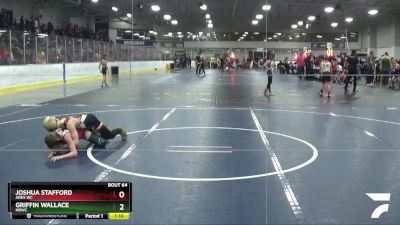 90 lbs Quarterfinal - Griffin Wallace, NBWC vs Joshua Stafford, Ares WC