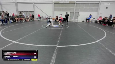 150 lbs Placement Matches (8 Team) - August Katz, New Jersey vs Garrett Reece, Colorado