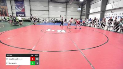 230 lbs Rr Rnd 3 - Robert MacDowell, Mat Assassins vs Eoghan Savage, Buffalo Valley Black