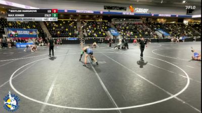 165 lbs Cons. Round 2 - Max Joiner, Staley vs Waylon Hargrove, La Crosse Aquinas